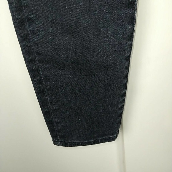 Madewell Dark Wash High Riser Distressed Jeans - Picture 6 of 10